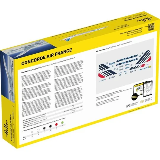 STARTER KIT Concorde AF, 1/125 - Heller 56445