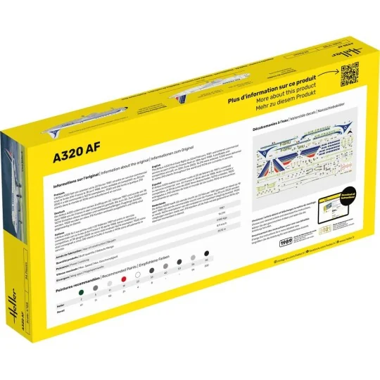 STARTER KIT A320 AF, 1/125 - Heller 56448