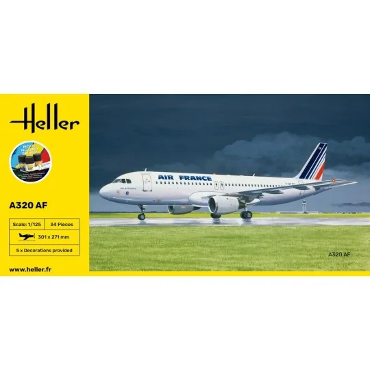 STARTER KIT A320 AF, 1/125 - Heller 56448