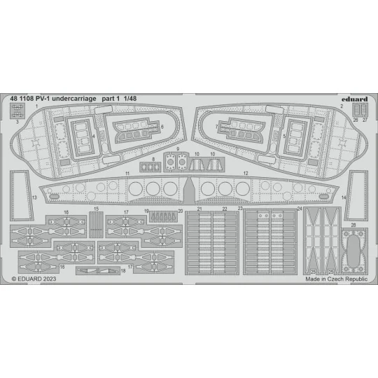 PV-1 undercarriage 1/48 ACADEMY, 1/48 - Eduard Accessories 481108
