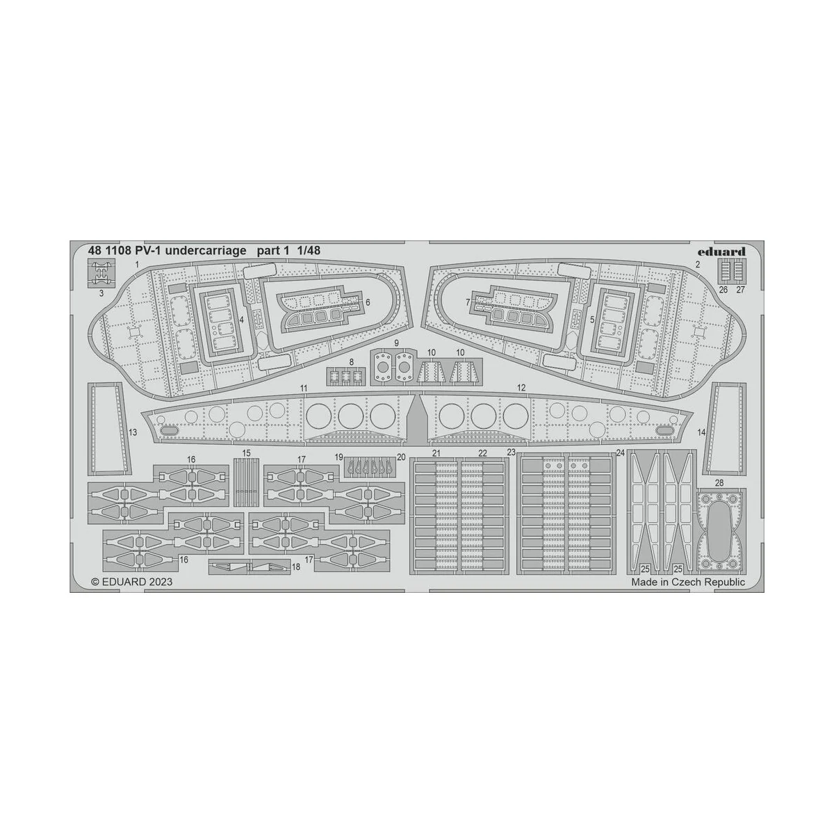 PV-1 undercarriage 1/48 ACADEMY, 1/48 - Eduard Accessories 481108