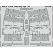 A6M2-N Rufe landing flaps 1/48 EDUARD - Eduard Accessories 481109