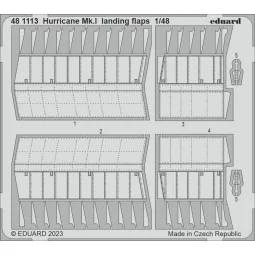 Hurricane Mk.I landing flaps 1/48 HOBBY BOSS, 1/48 - Eduard Accesso...