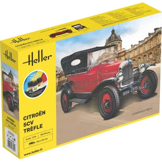 STARTER KIT Citroen Trefle, 1/24 - Heller 56702