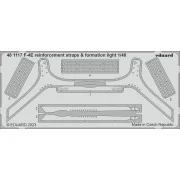 F-4E reinforcement straps & formation lights 1/48 MENG - Eduard Acc...