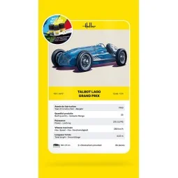 STARTER KIT Talbot Lago Grand Prix, 1/24 - Heller 56721 2
