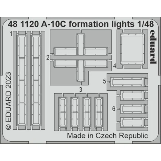 A-10C formation lights 1/48 ACADEMY - Eduard Accessories 481120