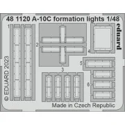 A-10C formation lights 1/48 ACADEMY, 1/48 - Eduard Accessories 481120
