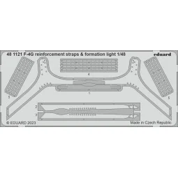 F-4G reinforcement straps & formation lights 1/48 MENG, 1/48 - Edua...