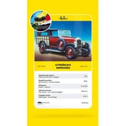 STARTER KIT Citroen B14 Normande, 1/24 - Heller 56729 2
