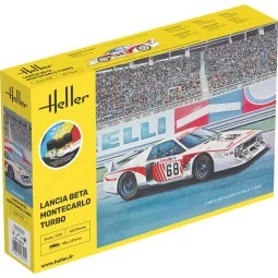 STARTER KIT Lancia Beta Montecarlo Turbo, 1/24 - Heller 56741 2