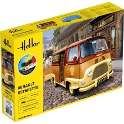 STARTER KIT Renault Estafette, 1/24 - Heller 56743 2