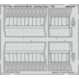 Hurricane Mk.IIc landing flaps, 1/48 - Eduard Accessories 481128