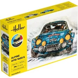 STARTER KIT Alpine A110 (1600S), 1/24 - Heller 56745 2