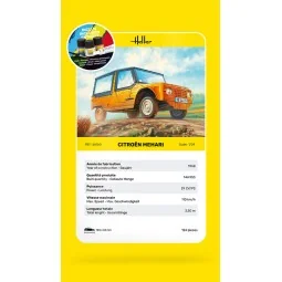 STARTER KIT Citroen Mehari, 1/24 - Heller 56760 2