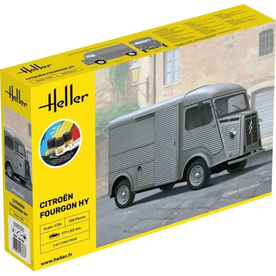 STARTER KIT Citroen Fourgon HY, 1/24 - Heller 56768