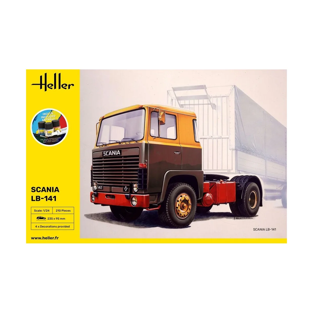 STARTER KIT Truck LB-141, 1/24 - Heller 56773