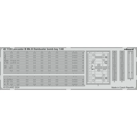 Lancaster B Mk.III Dambuster bomb bay 1/48 HKM, 1/48 - Eduard Acces...