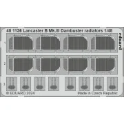 Lancaster B Mk.III Dambuster radiators 1/48 HKM, 1/48 - Eduard Acce...
