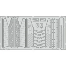 TBD-1 landing flaps HOBBY BOSS, 1/48 - Eduard Accessories 481139