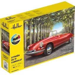 STARTER KIT Citroen DS 19 Cabriolet, 1/16 - Heller 56796 2