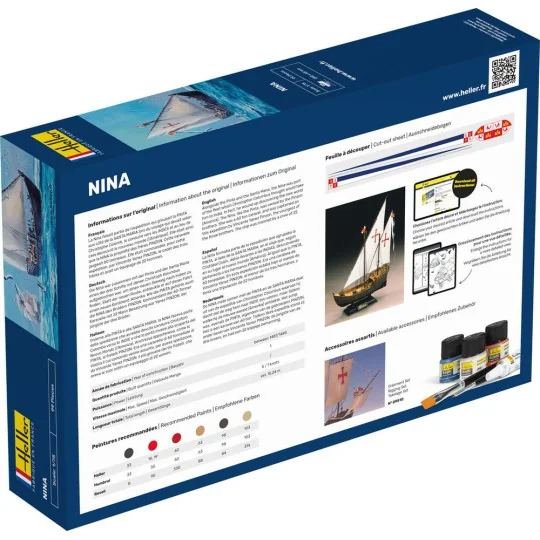 STARTER KIT Nina, 1/75 - Heller 56815