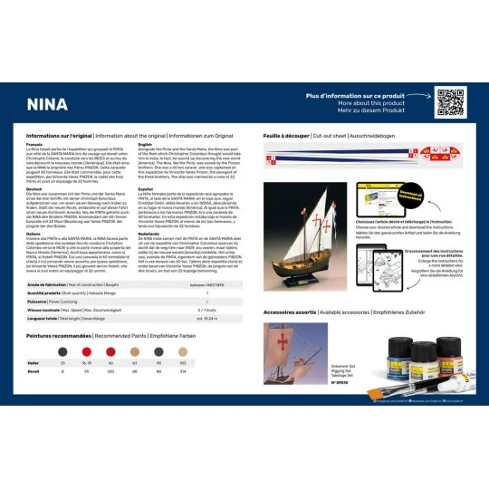 STARTER KIT Nina, 1/75 - Heller 56815
