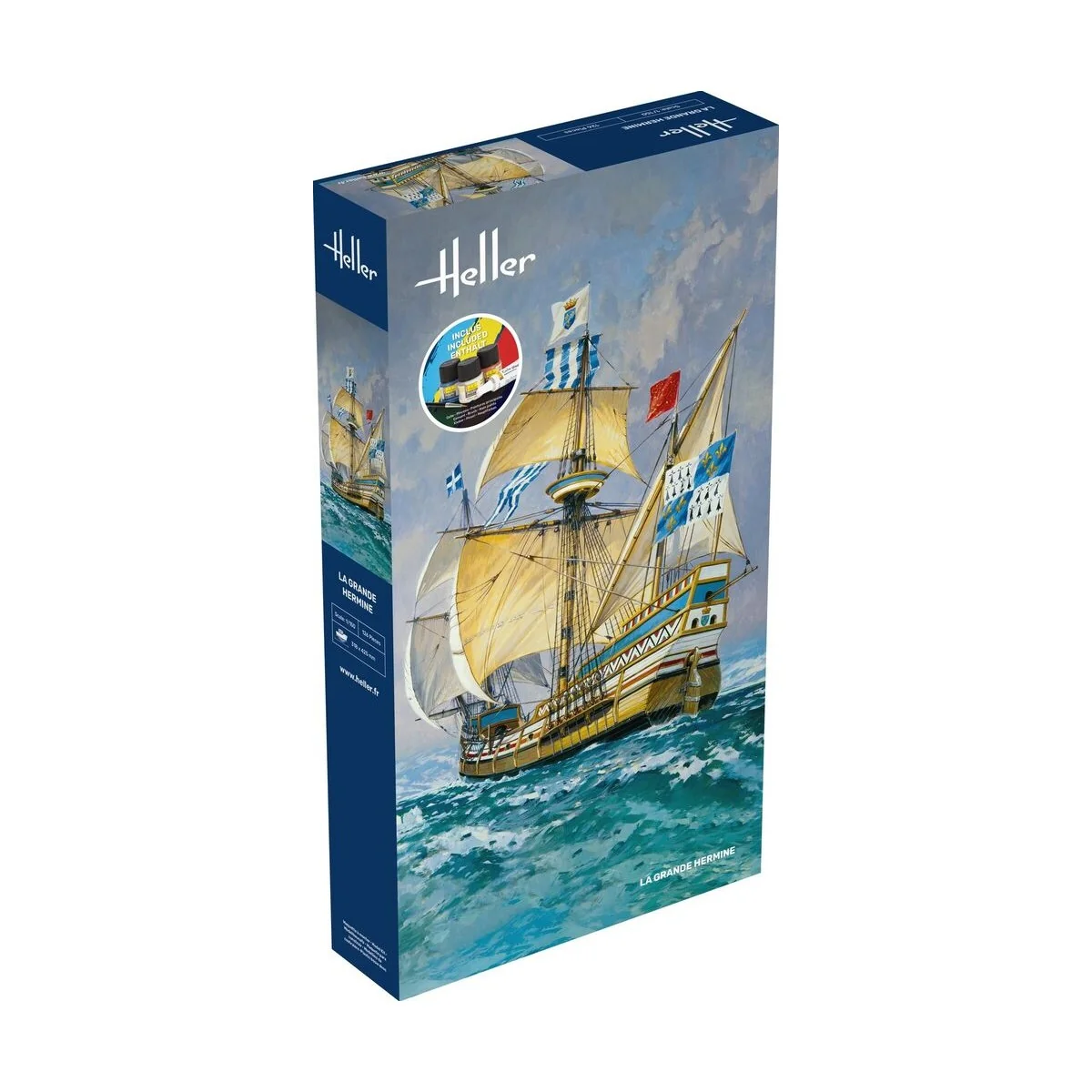 STARTER KIT La Grande Hermine, 1/150 - Heller 56841