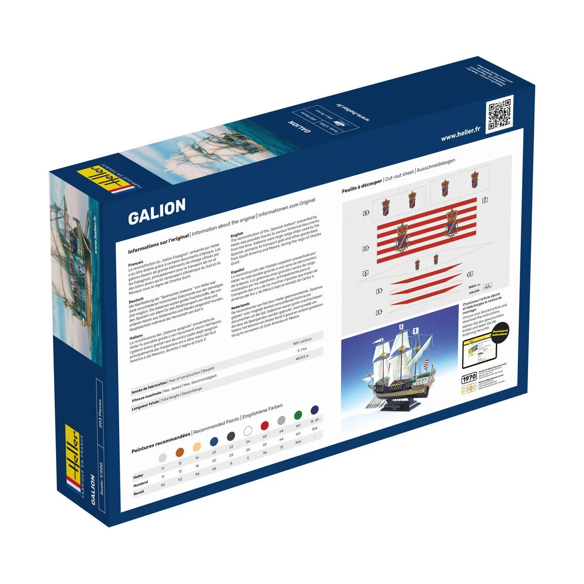 STARTER KIT Galion, 1/200 - Heller 56835