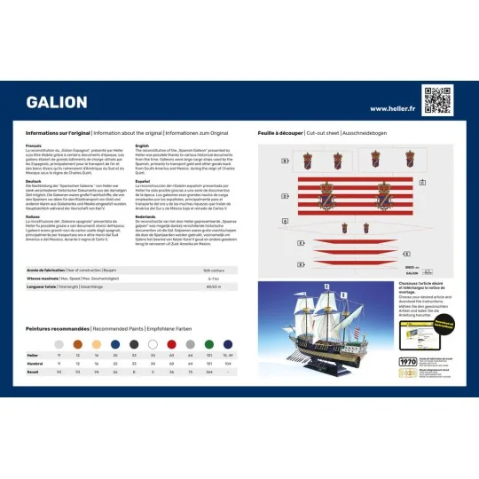 STARTER KIT Galion, 1/200 - Heller 56835