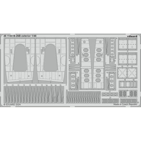 B-26B exterior - Eduard Accessories 481144