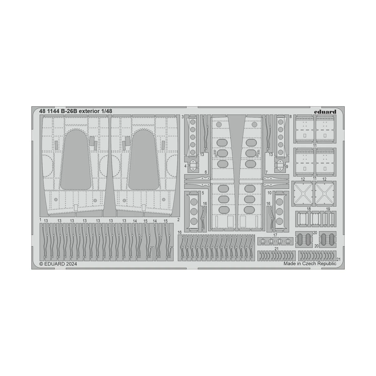 B-26B exterior - Eduard Accessories 481144