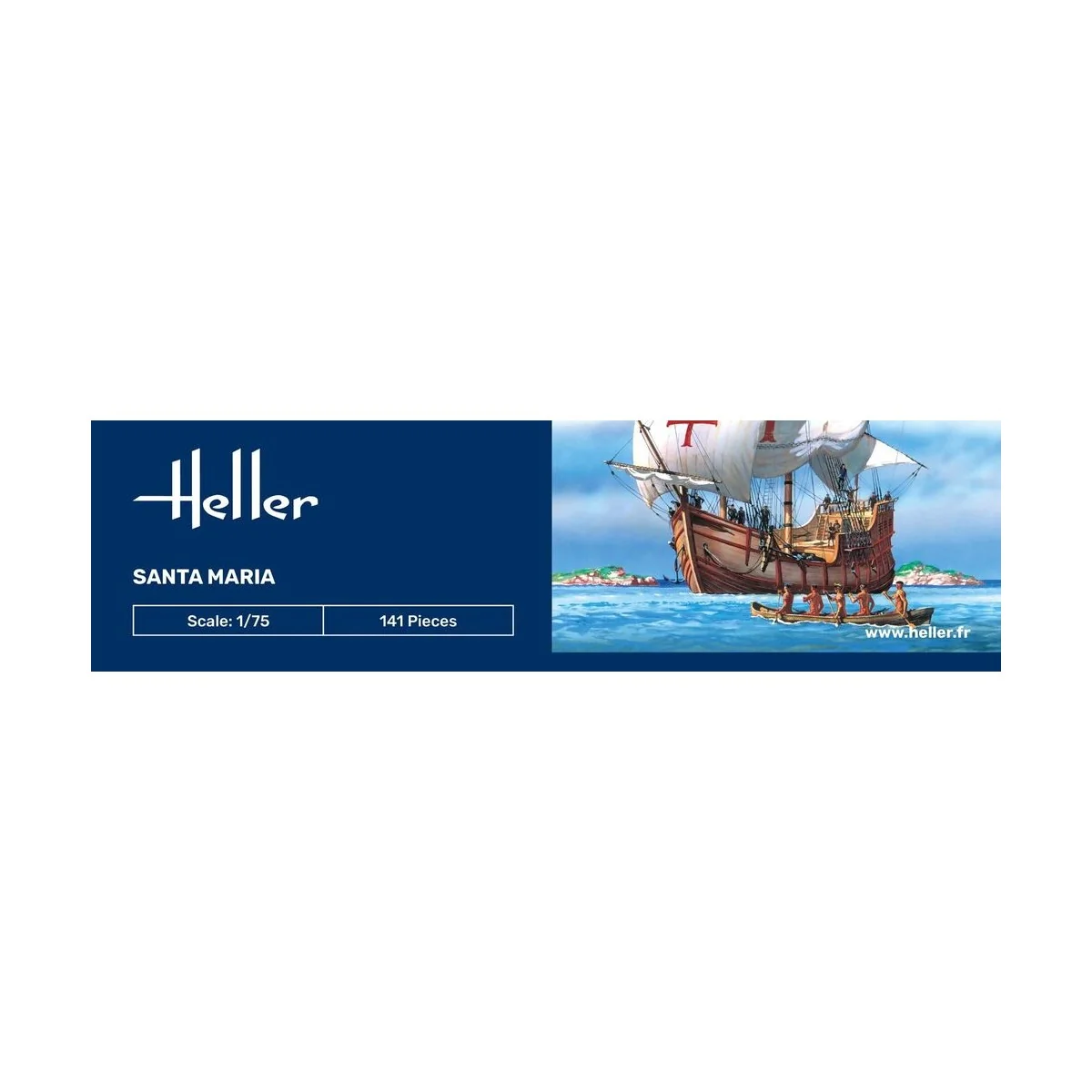 STARTER KIT Santa Maria, 1/75 - Heller 56865