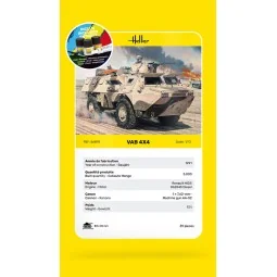 STARTER KIT VAB 4x4, 1/72 - Heller 56898