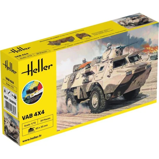 STARTER KIT VAB 4x4, 1/72 - Heller 56898