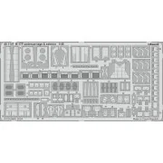 B-17F undercarriage & exterior, 1/48 - Eduard Accessories 481147