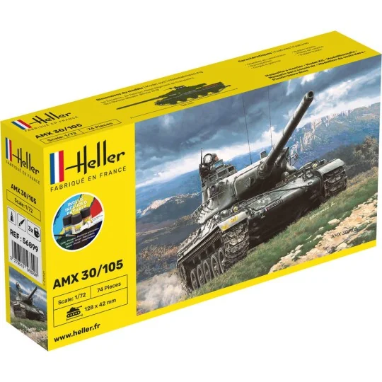 STARTER KIT AMX 30/105, 1/72 - Heller 56899