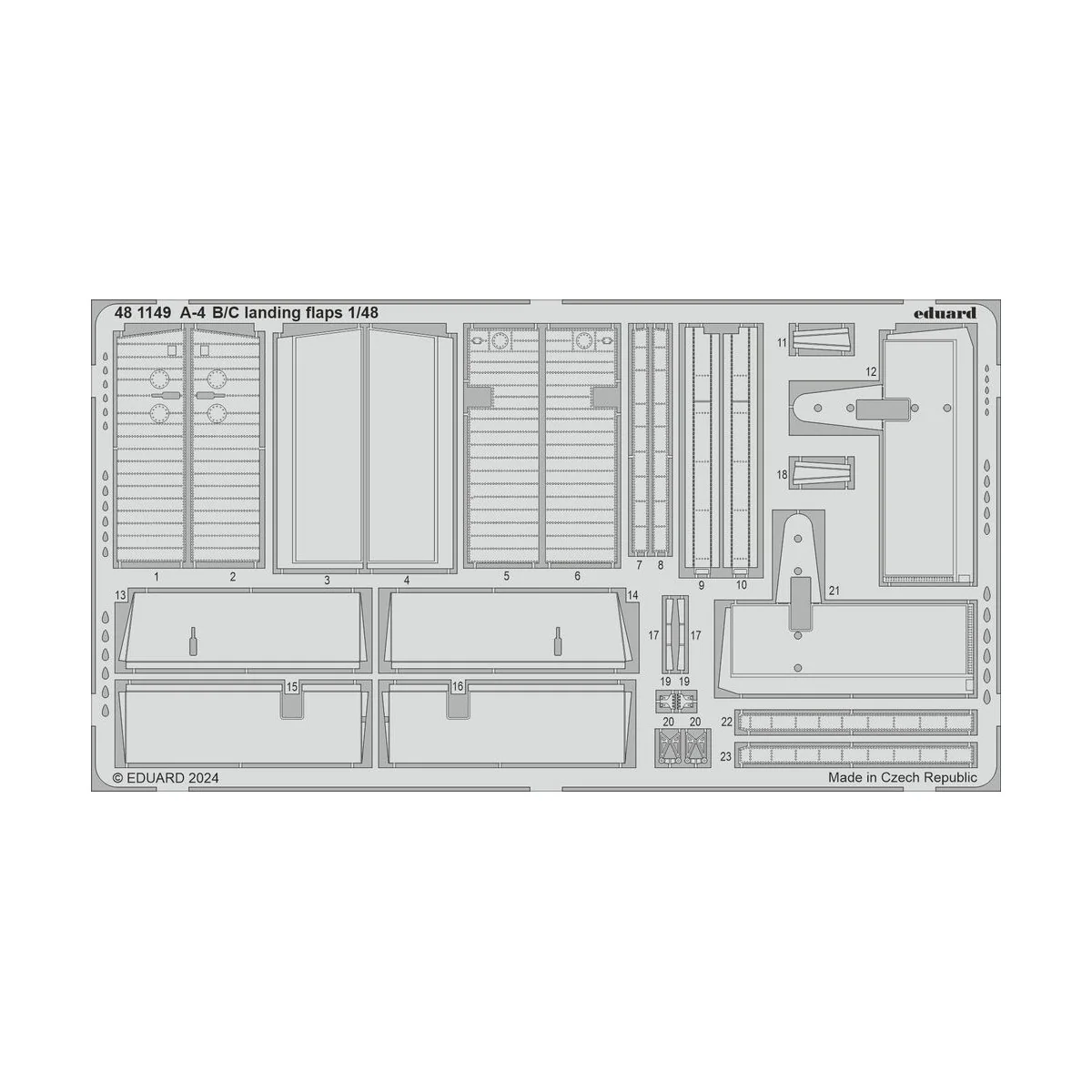 A-4B/C landing flaps - Eduard Accessories 481149