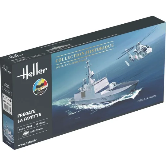 STARTER KIT Frégate La Fayette, 1/400 - Heller 57035
