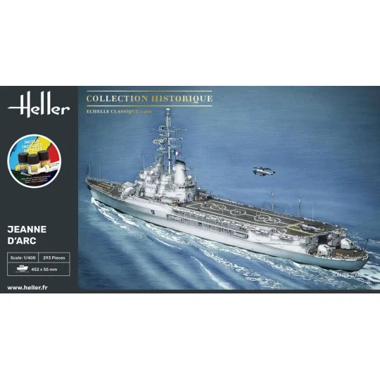 STARTER KIT Jeanne d'Arc, 1/400 - Heller 57034