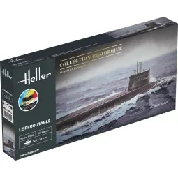 STARTER KIT U-Boot S/M Redoutable, 1/400 - Heller 57075 2
