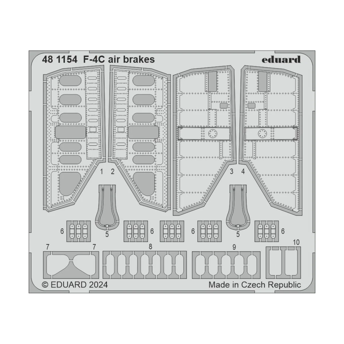 F-4C air brakes - Eduard Accessories 481154