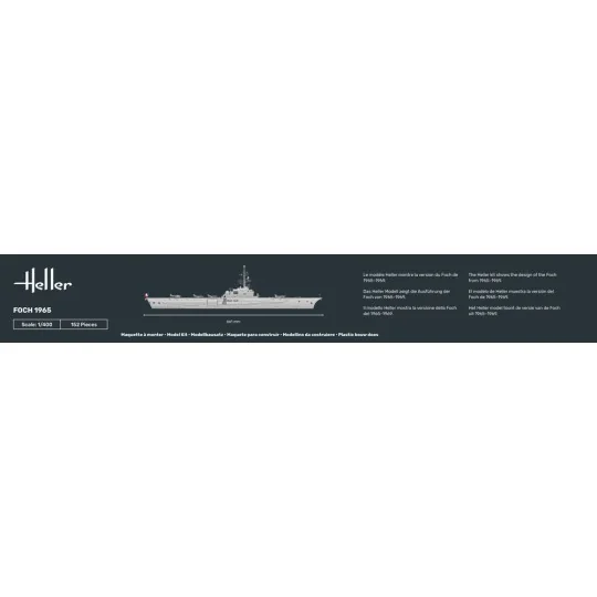 STARTER KIT Foch, 1/400 - Heller 57071