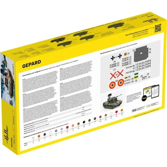 STARTER KIT Gepard, 1/35 - Heller 57127
