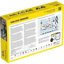 STARTER KIT VAB 4x4 Ukraine, 1/35 - Heller 57130 2