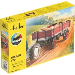 STARTER KIT Trailer 3to, 1/24 - Heller 57410