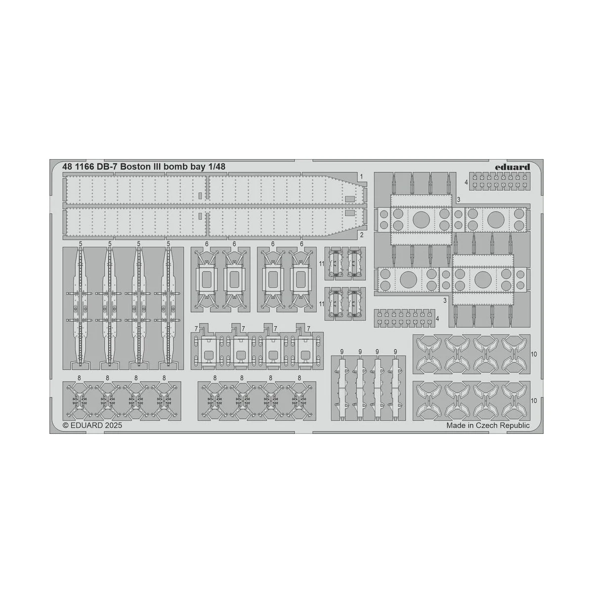 DB-7 Boston III bomb bay HKM - Eduard Accessories 481166