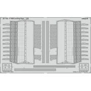 P-40N landing flaps EDUARD - Eduard Accessories 481167