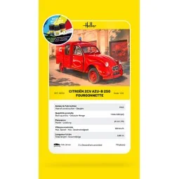 STARTER KIT Citroen 2CV AZU-B 250 Fourgonnette, 1/24 - Heller 58701 2