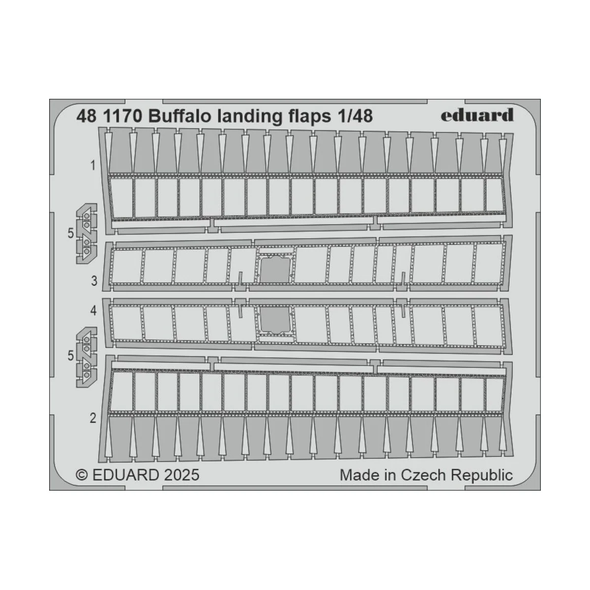 Buffalo landing flaps TAMIYA - Eduard Accessories 481170